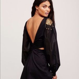 ONETEASPOON Wildcat cut out jumpsuit